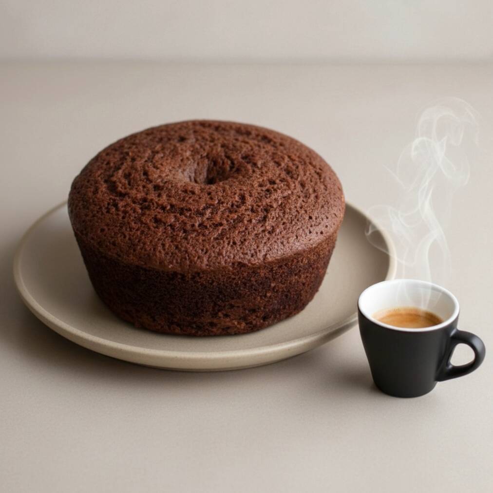 Bolo de chocolate, feito com chocolate 50%. Tamanho médio aprox 500gr, serve em média 8 a 12 fatias.
