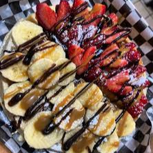 Waffle Fresa*banano* Hershey