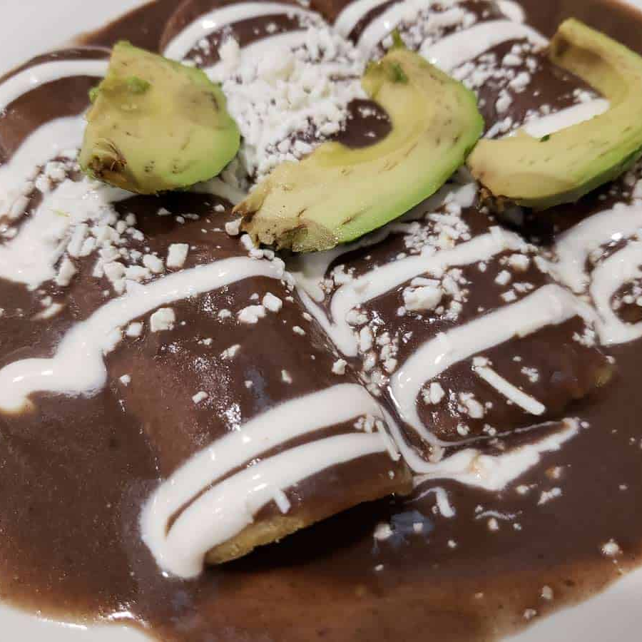 Enfrijoladas