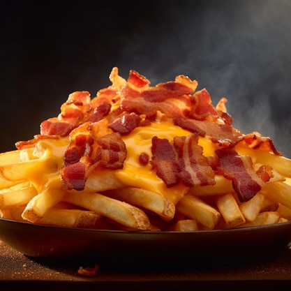 Papas tocino