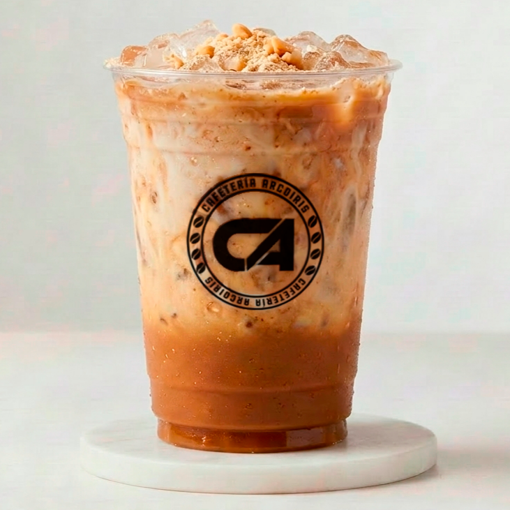 Iced Mazapán Latte