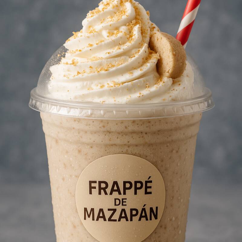 Frappé de Mazapán