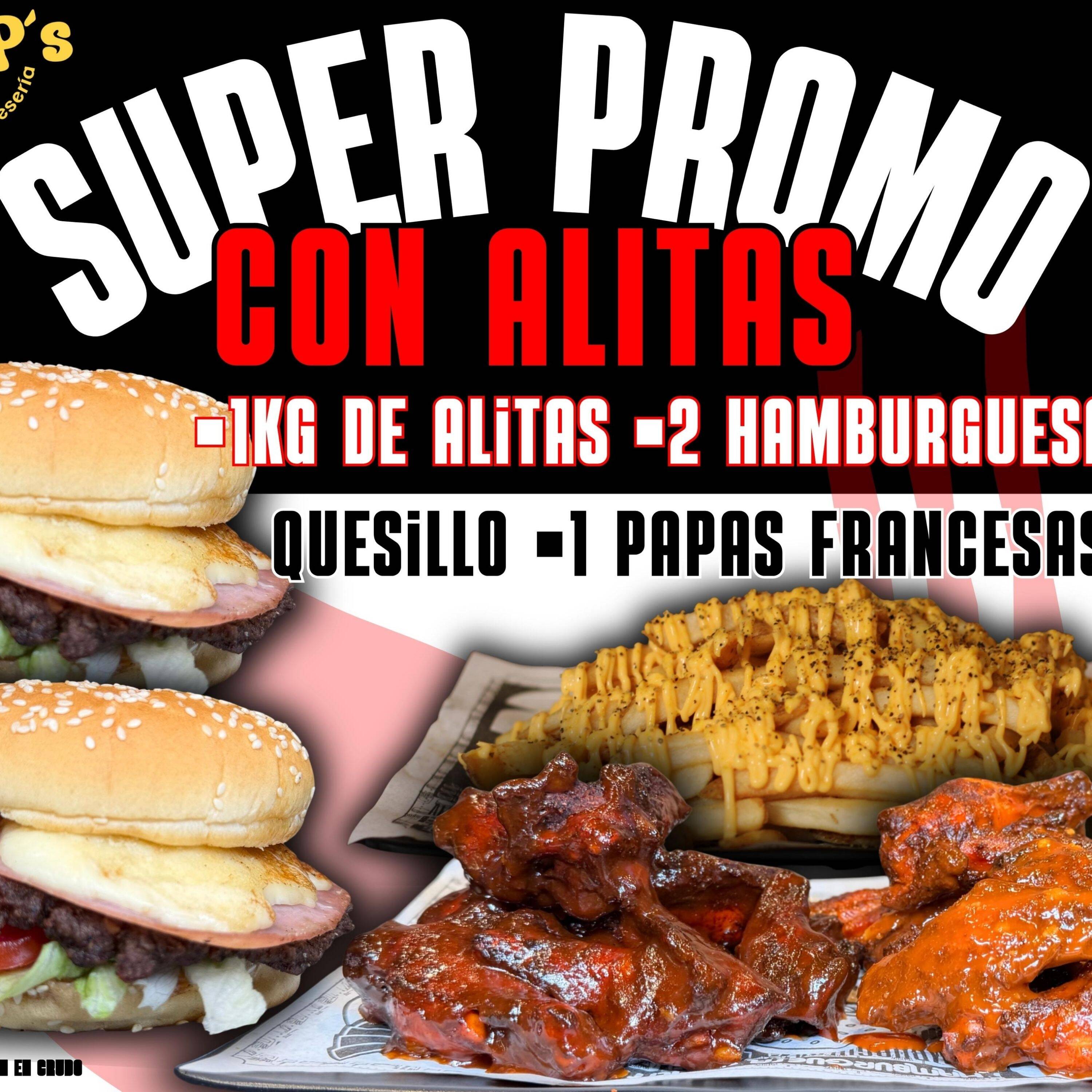 SUPER PROMO ALITAS¡