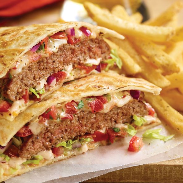Quesa-burguer con papas