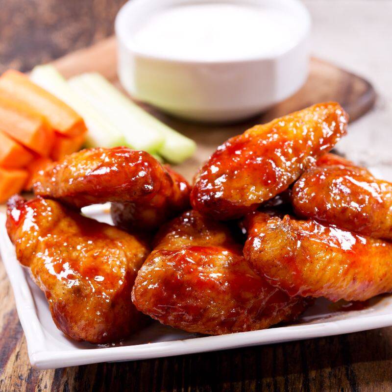 ALITAS MANGO HABANERO 6 PZS