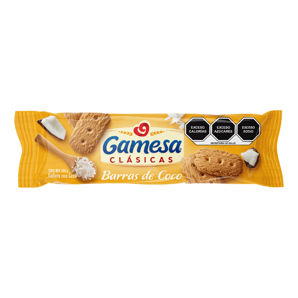 Gamesa Barras De Coco