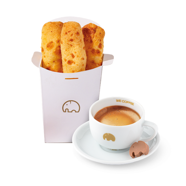 Pão de queijo + Café