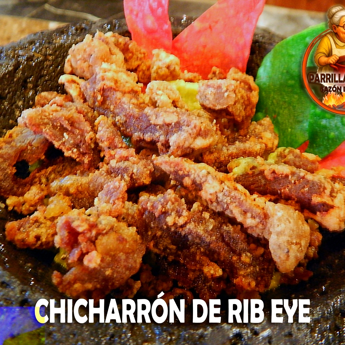 Chicharrón de Rib Eye o Pulpo