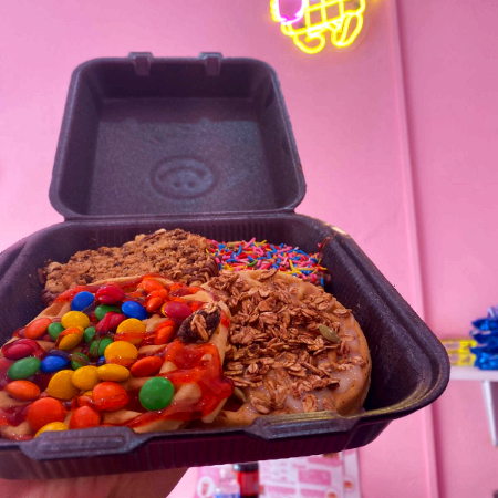 Mini Wafles 4 pzas