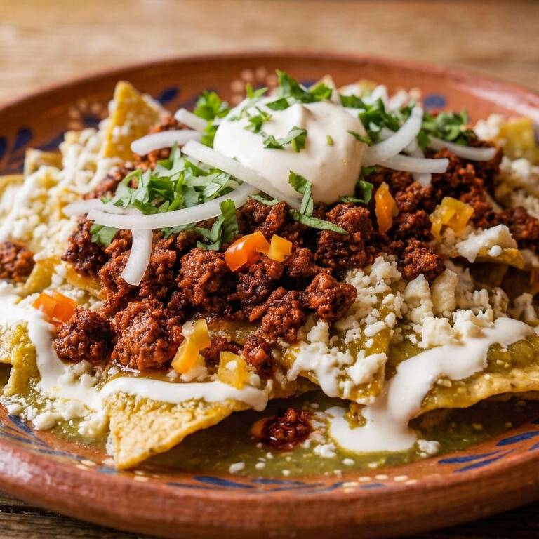 CHILAQUILES CHORIZO HABANERO