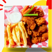 6 PIEZAS DE TENDERS DE POLLO