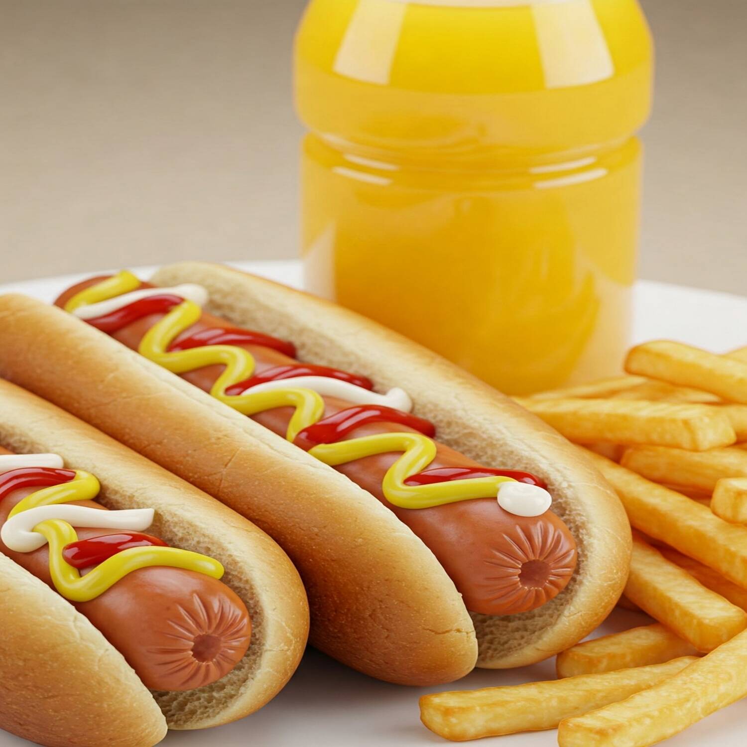 COMBO PAREJA 2HOTDOGS IND. 1 PAPAS, 2 BEBIDAS