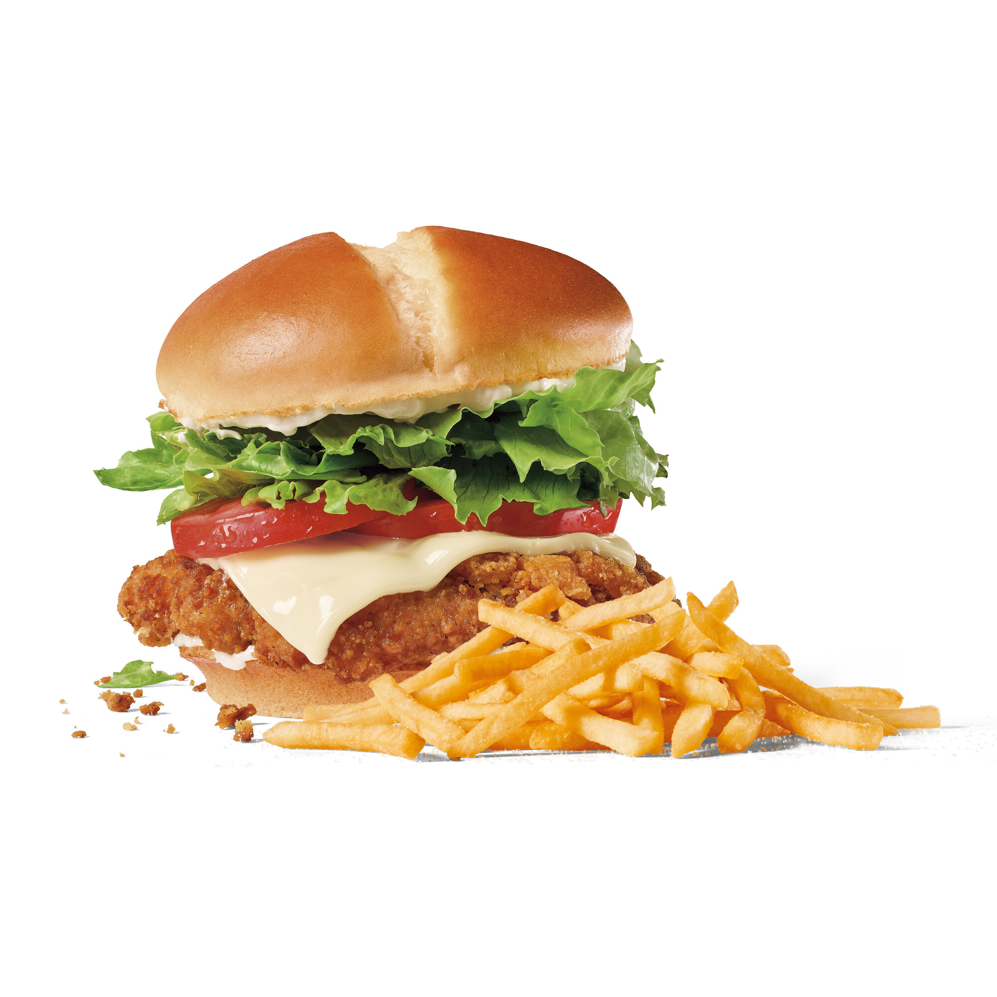 #14 Spicy Chicken Con Queso Combo