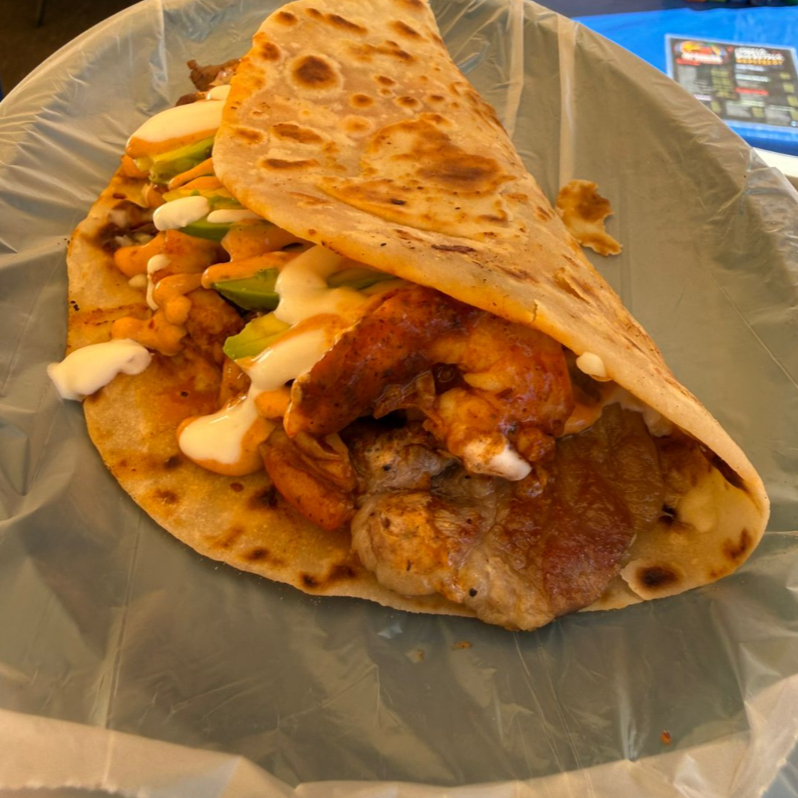 TACO BORREGO HARINA