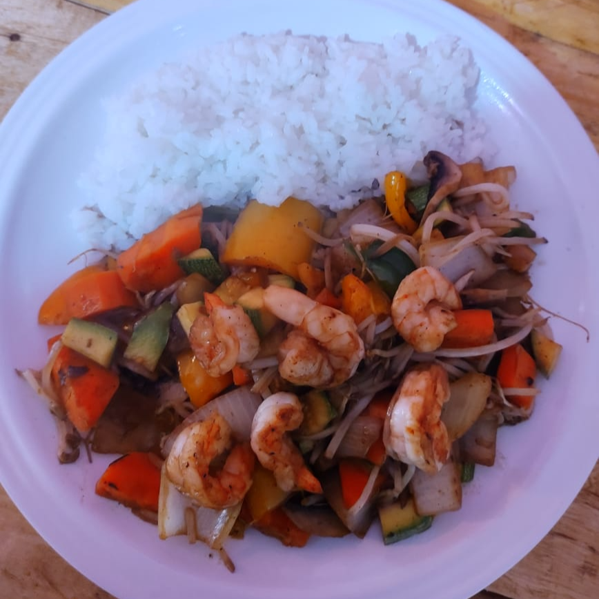 Teppanyaki de Camaron