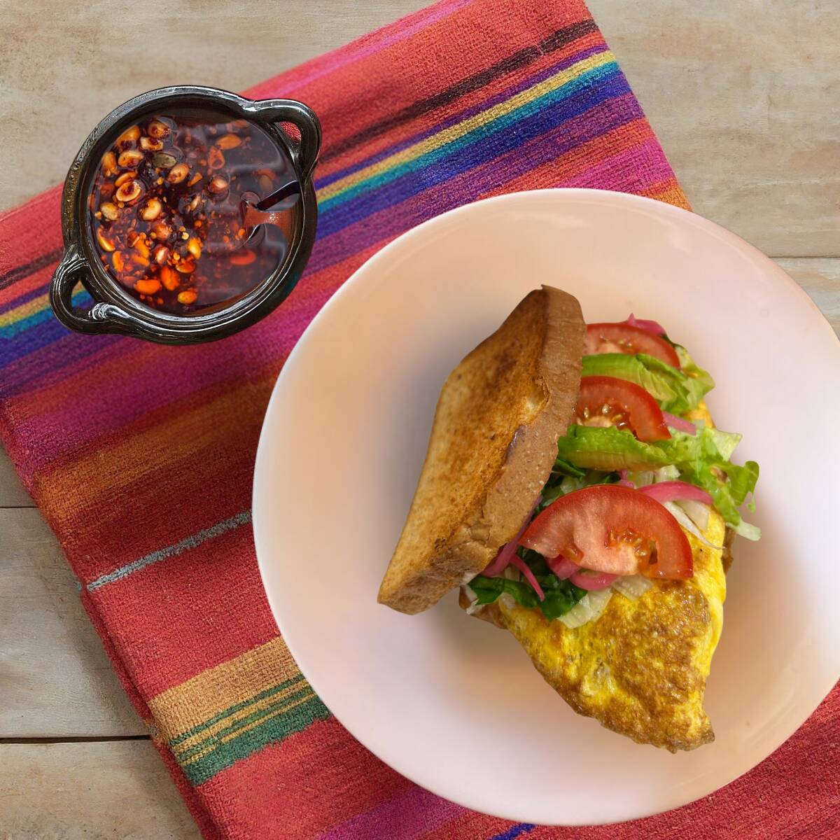 Sándwich de Omelette