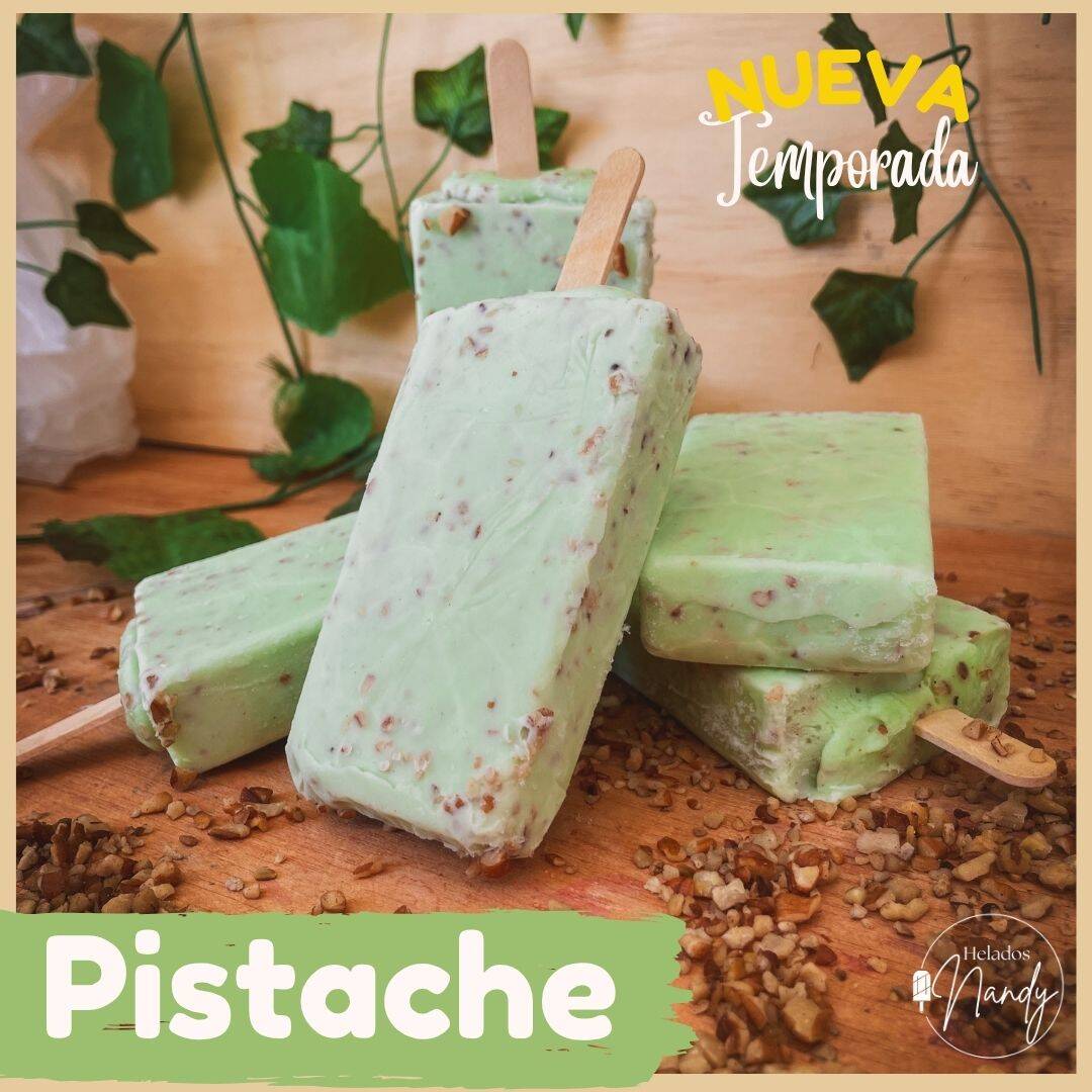 Paleta de Crema de Pistache