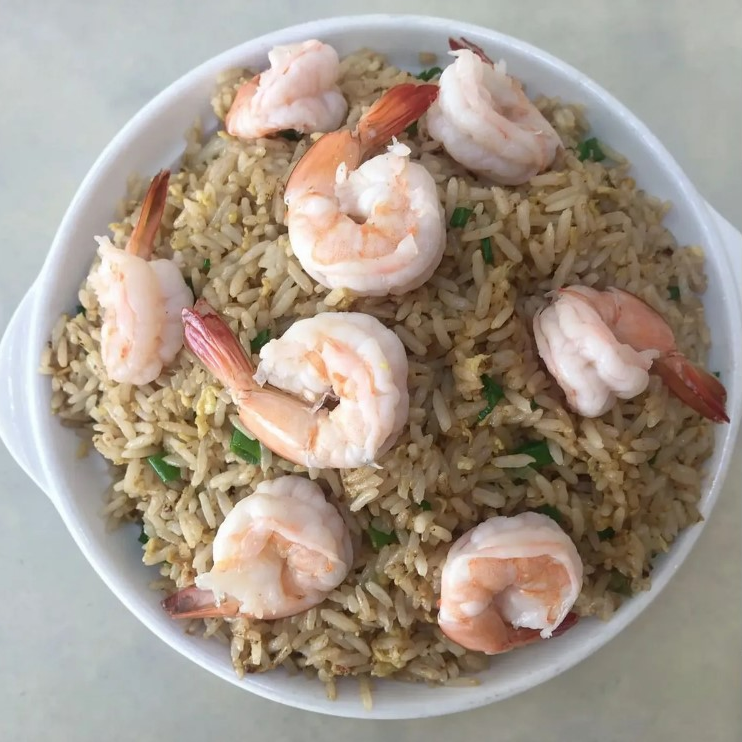 Arroz Chaufa con Langostinos
