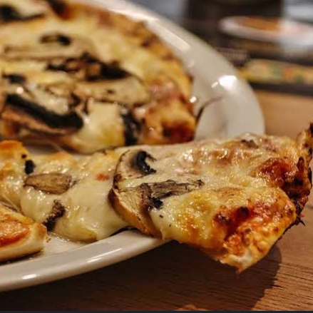 Pizza Mediana de Champiñones
