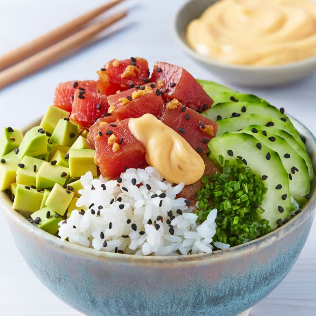 ARMA TU POKE BOWL CON FRUTA Y PROTEINA!