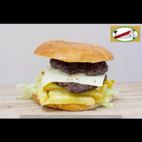 Hamburguesa Doble