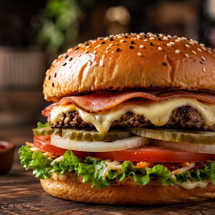 Hamburguesa Sencilla
