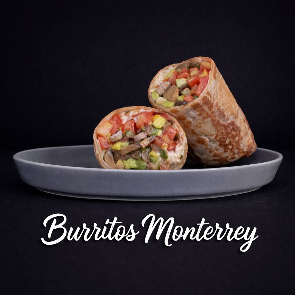 Burrito de Bistec con Champiñon