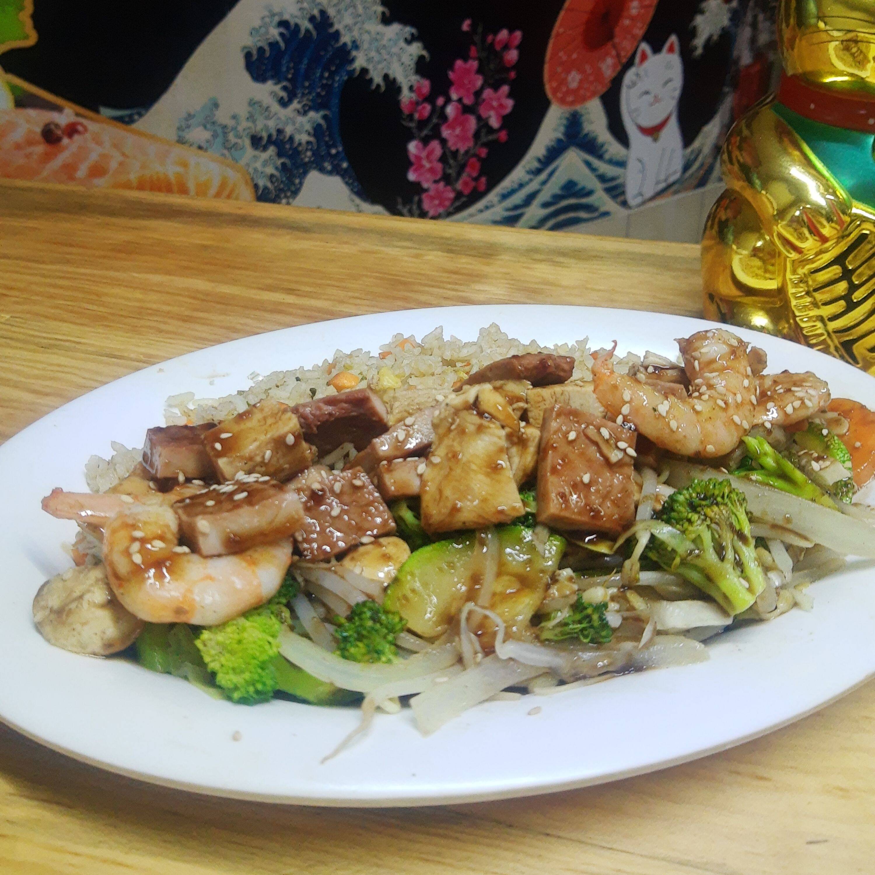 Teriyaki de mixto