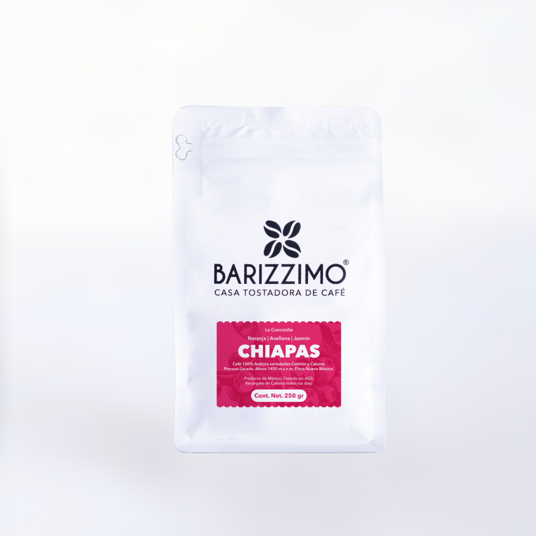 Café en Grano Chiapas 250 Gramos