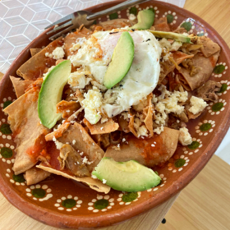 Chilaquiles rojos