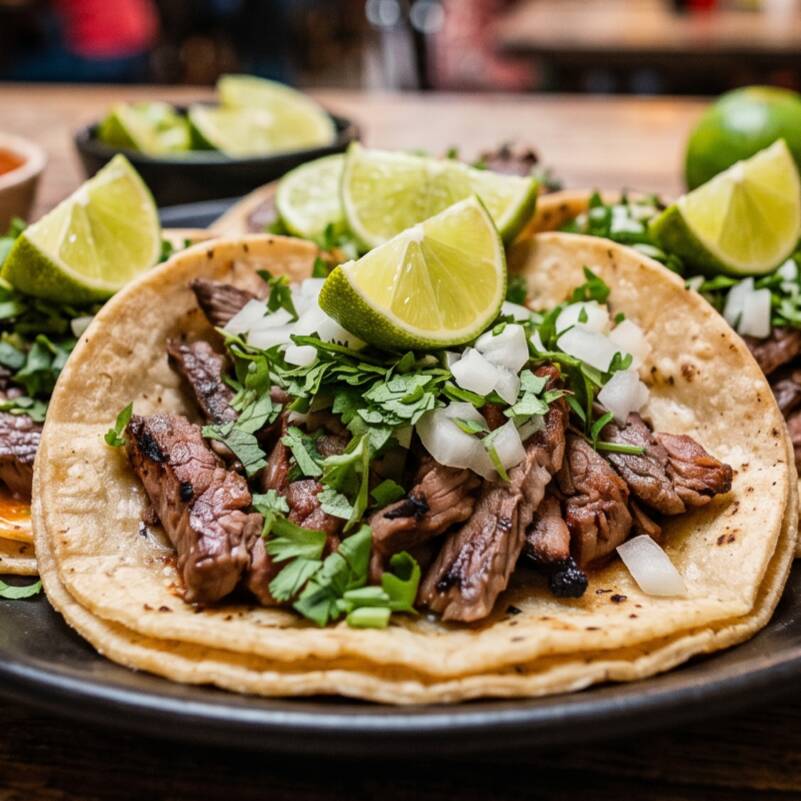 Tacos de Arrachera