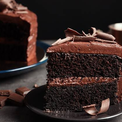 REBANADA DE PASTEL DE CHOCOLATE