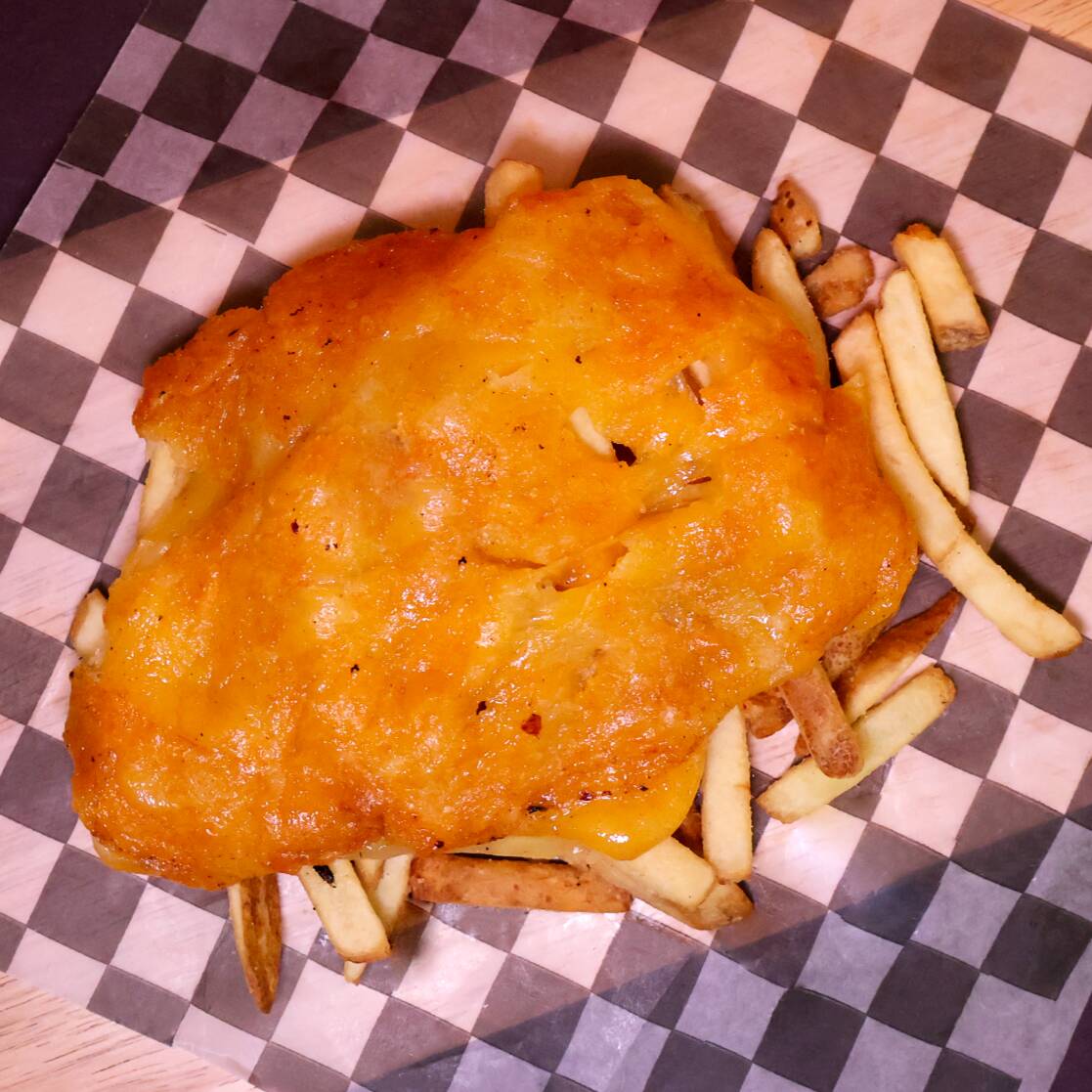 Papas a la Francesa con Queso