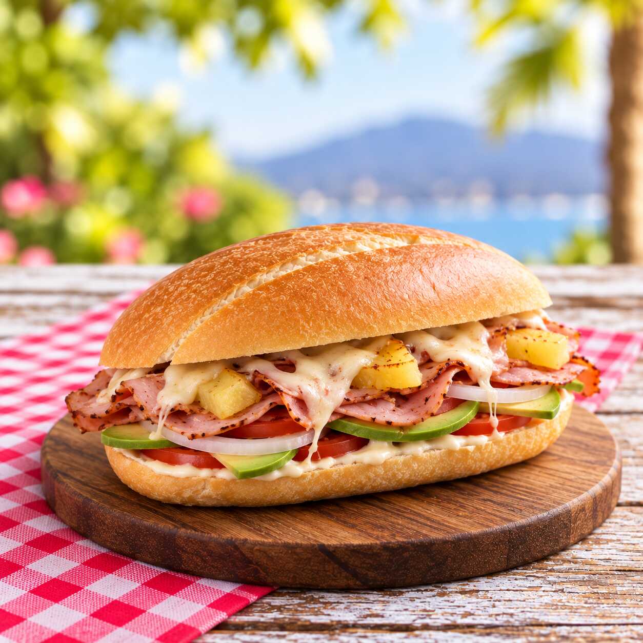 Torta Hawaiana