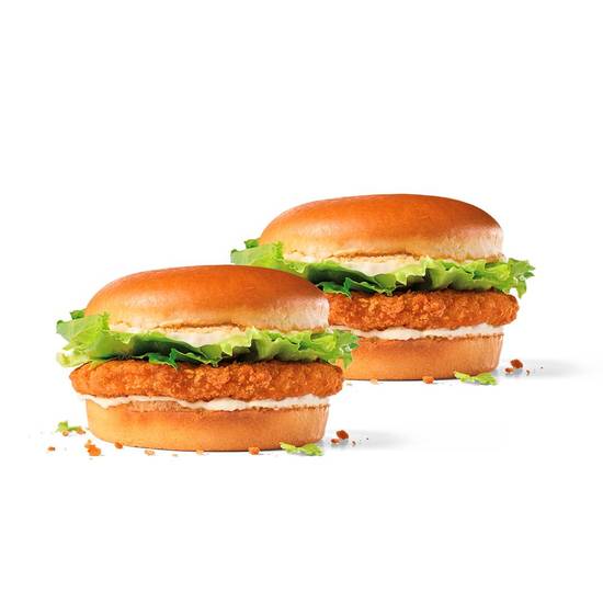 2 Jr Chicken Sandwich