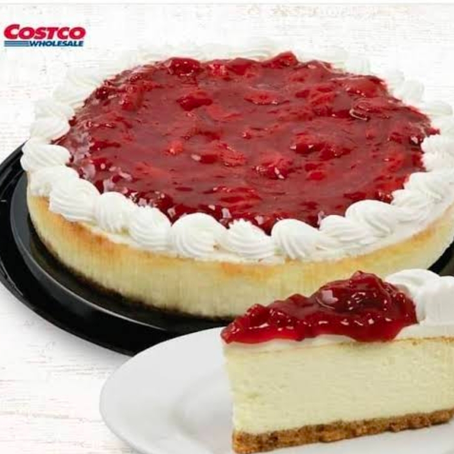 Rebanada Cheesecake frambuesa costco