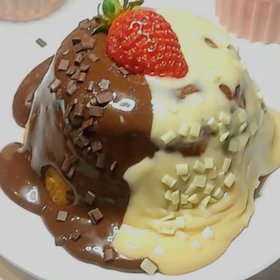 Combinação perfeita dupla infalível ninho com brigadeiro gourmet