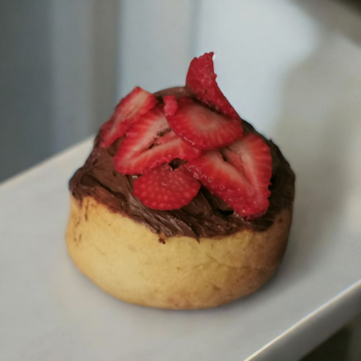 Roll Jumbo de Nutella con Fresa