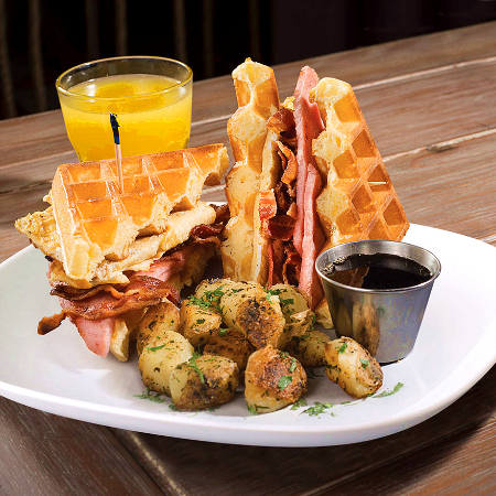 California Waffle Sandwich