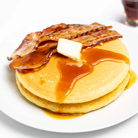 Hot Cakes con Tocino
