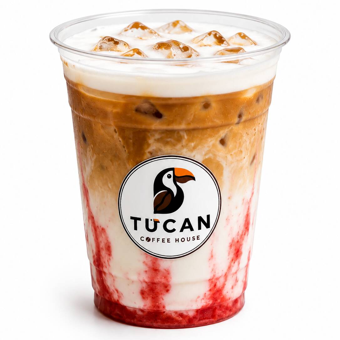 Strawberry Cream Latte