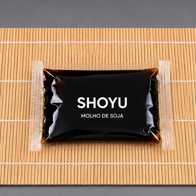 Molho Shoyu 🥢
Molho de soja tradicional, perfeito para acompanhar sushis, sashimis, temakis e demais pratos da culinária japonesa. Realça os sabores com seu toque marcante e equilibrado.