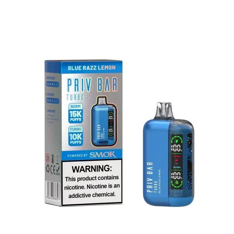 Priv Bar Turbo Blue Razz Lemon 15k
