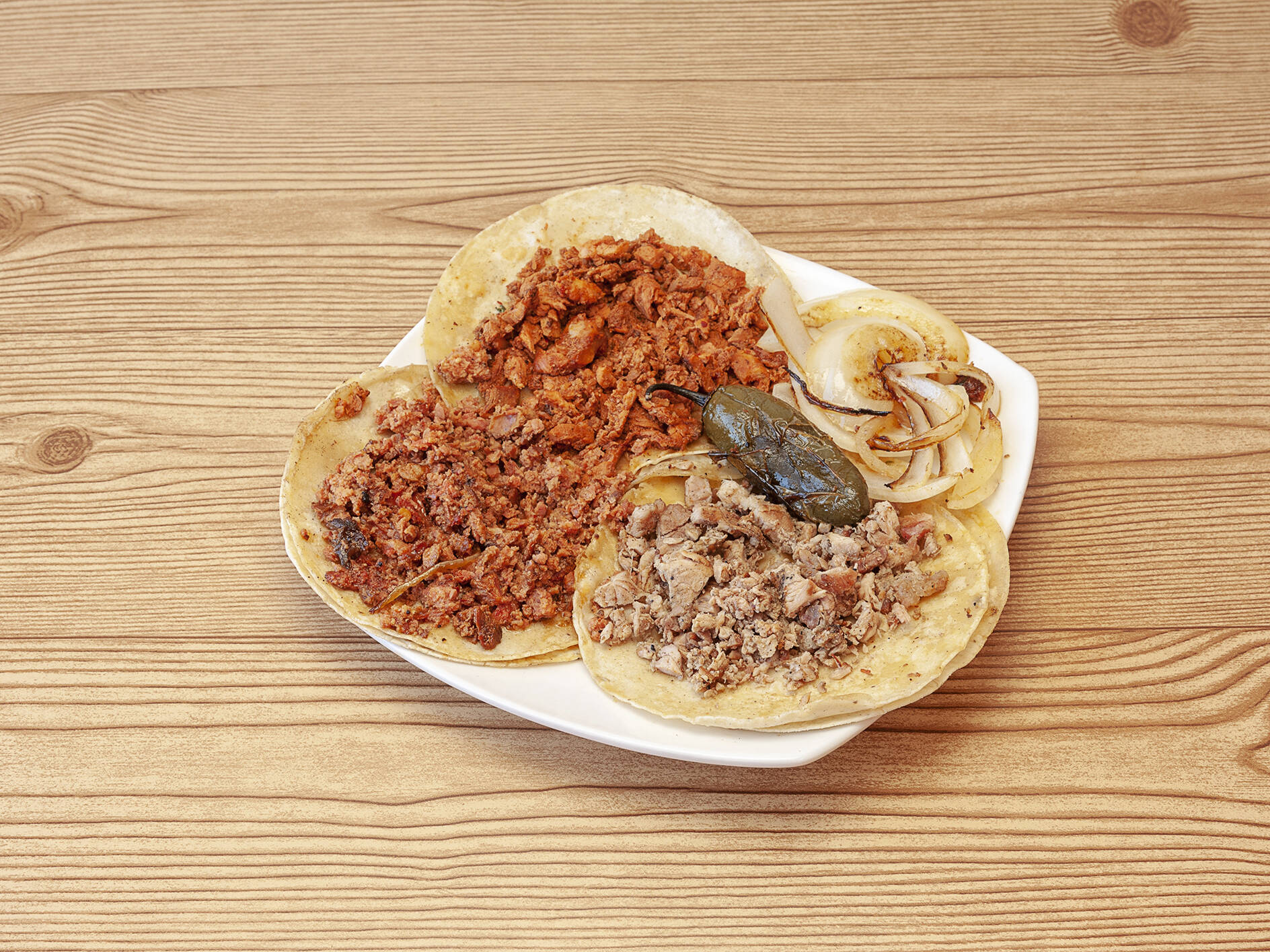 Tacos de chorizo