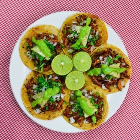 ORDEN DE 5 TACOS DE PASTOR