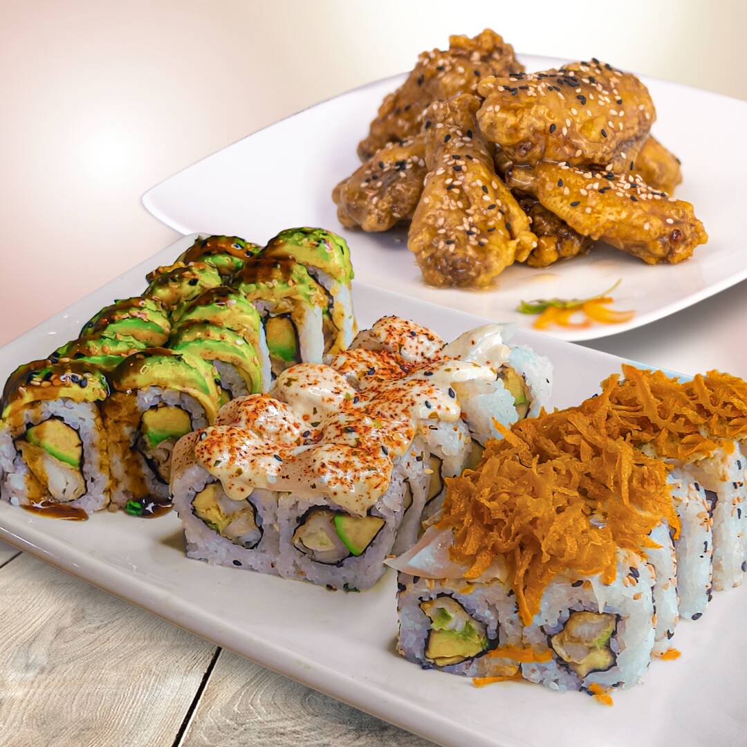 36 Makis ¡Gratis 4 Alitas!