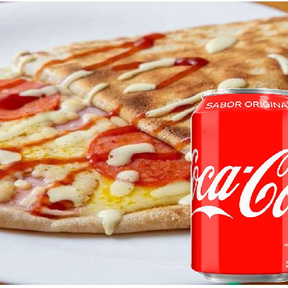¡Crepizza + Refresco!