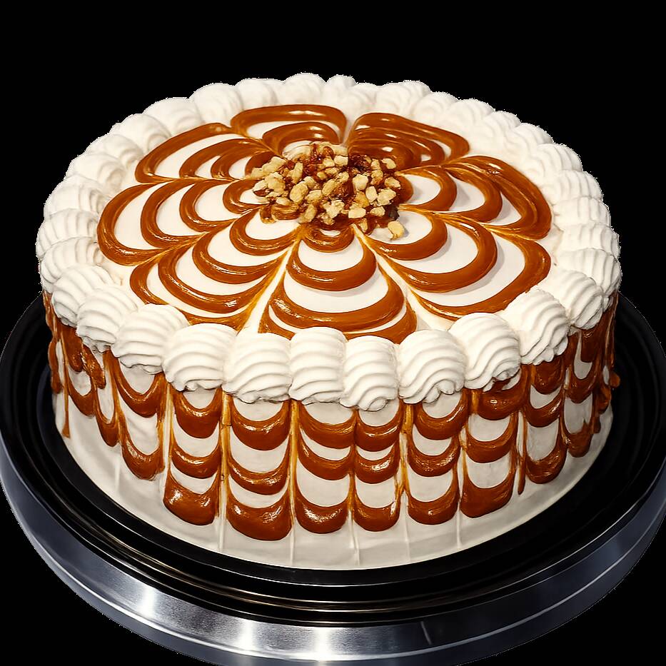 Pastel 3 leches cajeta con nuez