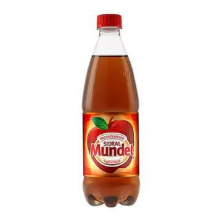 1 refresco sabor a manzana 🍏 Mundet 600 ml