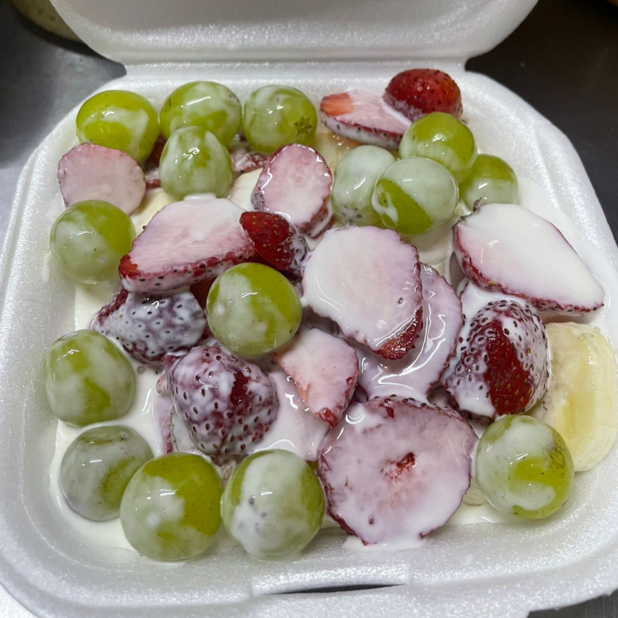 Fruta con Yogurth